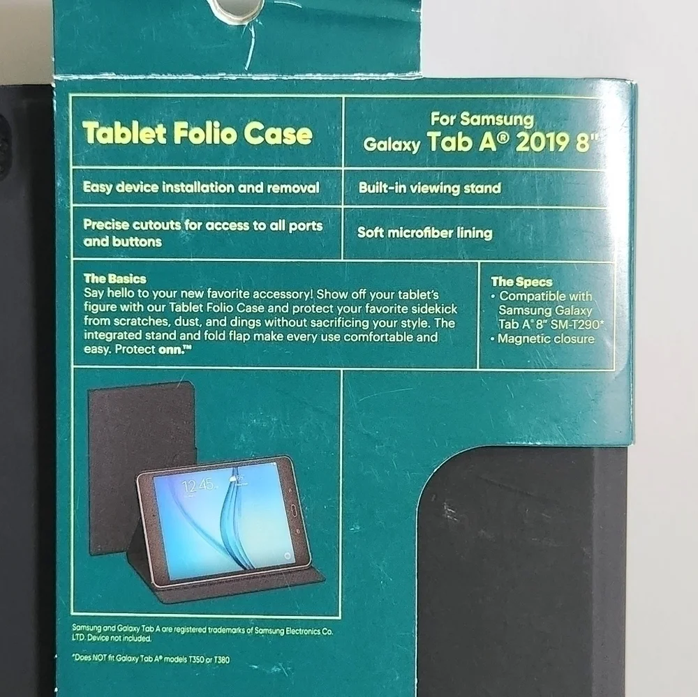 Protect Onn. Samsung Galaxy Tab A Tablet 8